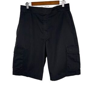 Dickies Black Utility Cargo Shorts 32